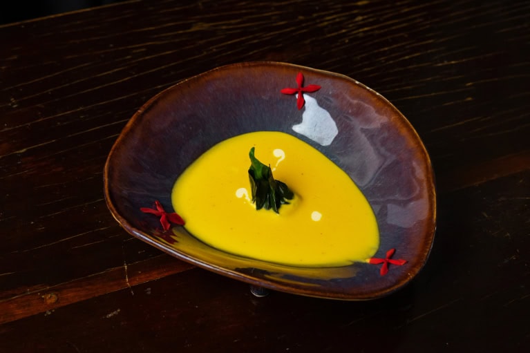 Soup Asian Fusion Deluxe Set menu